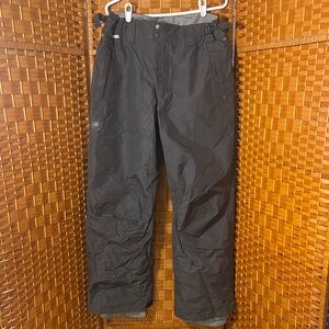 Convert Boardwear Gray Snow Pants with Adjustable Waist
